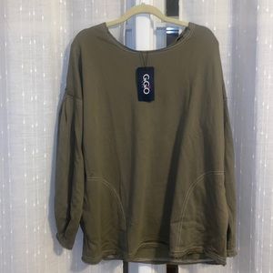 GiGio Olive Crew Neck